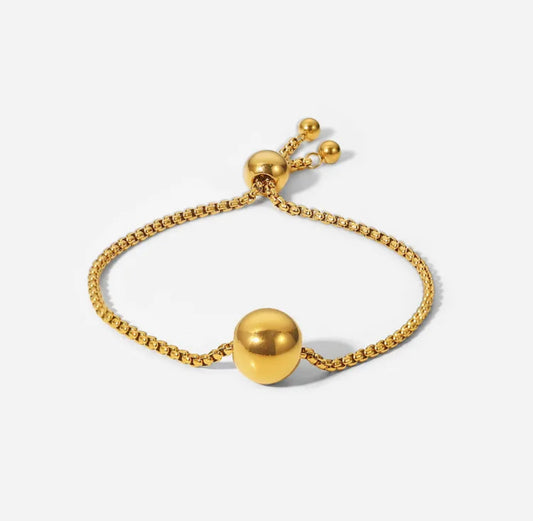 18k gold-plated bracelet